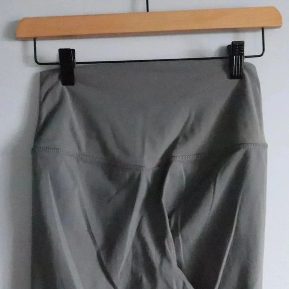 Sunzel Women's XS Grey Stretch Activewear Casual High Rise Pocket Leggings | 37" - Picture 6 of 10